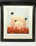 Family by Mackenzie Thorpe, print, sold May 2023