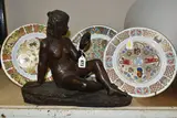 Susan in summer by Karin Jonzen, sculpture, offered May 2023