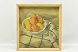 Oranges and lemons by Felicity Evershed, oil on board, sold May 2023