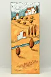A continental landscape with river by Richard Pargeter, oil on canvas, sold May 2023