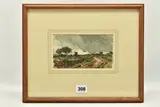 Stormy landscape with windmill by Edmund Morison Wimperis, watercolour on paper, sold May 2023