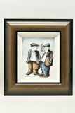 One is smoking a by George Somerville, watercolour, sold May 2023
