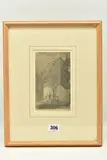 A house in euston road by Muirhead Bone, pencil on paper, sold May 2023