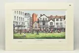 Lunch on the green by Henderson Cisz, print, sold May 2023