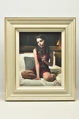 Bella by Fabian Perez, print (other), sold May 2023