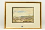 An extensive landscape by Claude Hayes, watercolour on paper, sold Apr 2023