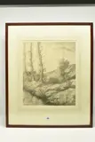 Les bordes de l by Alphonse Legros, ink, sold Apr 2023