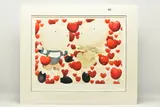 Dancing in love by Mackenzie Thorpe, print, sold Apr 2023