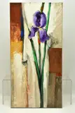 Iris by Vasile Leondar, oil on canvas, sold Apr 2023