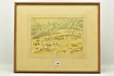 Study for stainsforth in ribblesdale by John Alfred Haggis, 1950, mixed media on paper, sold Mar 2023