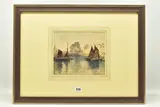 The inner basin concarneau by Martin Hardie, 1920, oil, sold Mar 2023