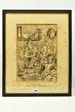 In the tumbril - debate on supply guillotined tuesday march 21 1905 by John Bernard Partridge, ink, sold Mar 2023