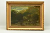 Betws-y-coed by David Cox, 1852, oil on canvas, sold Mar 2023