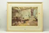 Retreat from the shade by William Russell Flint, print, offered Mar 2023