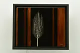 Dark night iii by Nakisa Seika, acrylic on board, sold Mar 2023