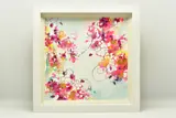 Phaloenopsis by Amylee Paris, 2019, mixed media on canvas, sold Mar 2023