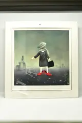 Sunday best by Mackenzie Thorpe, print, sold Feb 2023