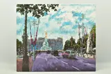 Celebrating on the mall by Timmy Mallett, print, sold Feb 2023