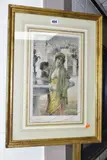 A difference of opinion by Lawrence Alma-Tadema, print, sold Feb 2023