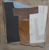 Gozo Signed by Philip Jones, Mixed media on board, sold Dec 2022