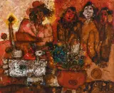 Le Chemineau by Théo Tobiasse, Oil on canvas, offered Dec 2022