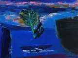 Olive Branch Signed by Tricia Gillman, Oil on canvas, sold Dec 2022
