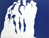 Bored Sailors by Rodney Gladwell, Gouache, sold Dec 2022