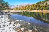 Continental river landscape Signed JOE FRANCIS DOWDEN by Joe Francis Dowden, Watercolour, sold Dec 2022