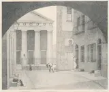 A London Church by Robert Bevan, Lithograph, offered Dec 2022