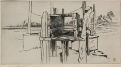 The old steaming-box at King's Lynn Signed Frank Short by Frank Short, Etching, sold Dec 2022