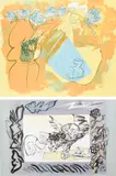 The Crooked Rose by Ceri Richards, pencil, sold Dec 2022