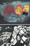 Origin of a Rose by Ceri Richards, pencil, sold Dec 2022