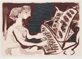 Bagatelle Signed by Ceri Richards, Screenprint, from the 'Beethoven Suite with Variations', sold Dec 2022