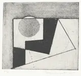 Untitled by George Dannatt, Aquatint with Deep Bite, sold Dec 2022