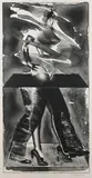 Black Feat Signed by Allen Jones, Lithograph, sold Dec 2022