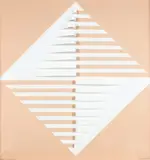 White Relief Signed and dated Evin Nolan 86 by Evin Nolan, sculpture, sold Dec 2022