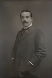 Portrait of Joseph Duveen by Louis Saul Langfier, print, sold Dec 2022