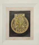 Vo 1885 by Lewis Foreman Day, watercolour and white, offered Oct 2022