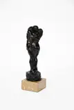 Adam and Eve bronze patinated plaster figure by Charles Robinson Sykes, bronze, sold Oct 2022