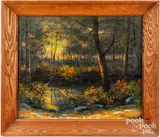 landscape by Victor Shearer, oil on canvas, sold Jun 2024