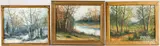 landscapes by Victor Shearer, oil on canvas, sold Jun 2024