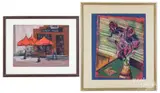 paintings by Rebecca Yates Shorb, pastel, sold Jun 2024