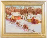 Geoff Bladon (American) by Geoff Bladon, oil on canvas, sold Jun 2024