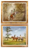 works by Josephine Taylor, oil on canvas, sold May 2024