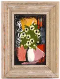 titled Evening Braque by Harry Dunn, acrylic on board, sold May 2024