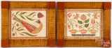 fraktur by Pamela Godillot, watercolor, sold May 2024