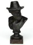 Untitled by Moses Jacob Ezekiel, BRONZE BUST OF GENERAL ROBERT E. LEE, sold Jun 2025