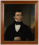 MASSACHUSETTS SCHOOL (19, TH CENTURY) PORTRAIT OF A YOUNG GENTLEMAN by Boston Area, oil on canvas, sold Jun 2025