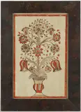 Untitled by Pennsylvania Folk Art Fraktur Drawing, watercolor, sold Jun 2025
