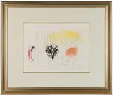 LE COQ ROUGE / , THE RED ROOSTER LITHOGRAPH by Marc Chagall, color lithograph on paper, sold Apr 2025